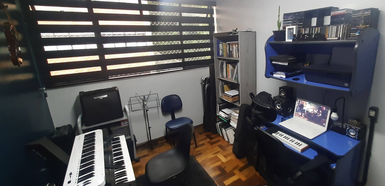 Ambiente das aulas presenciais