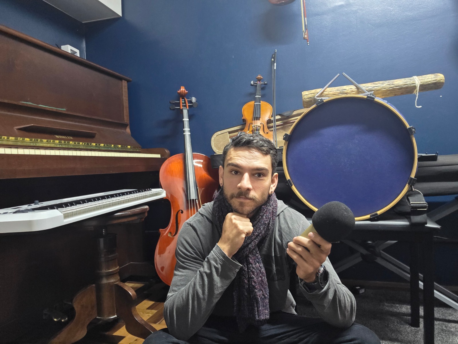 Estrutura para aulas de música